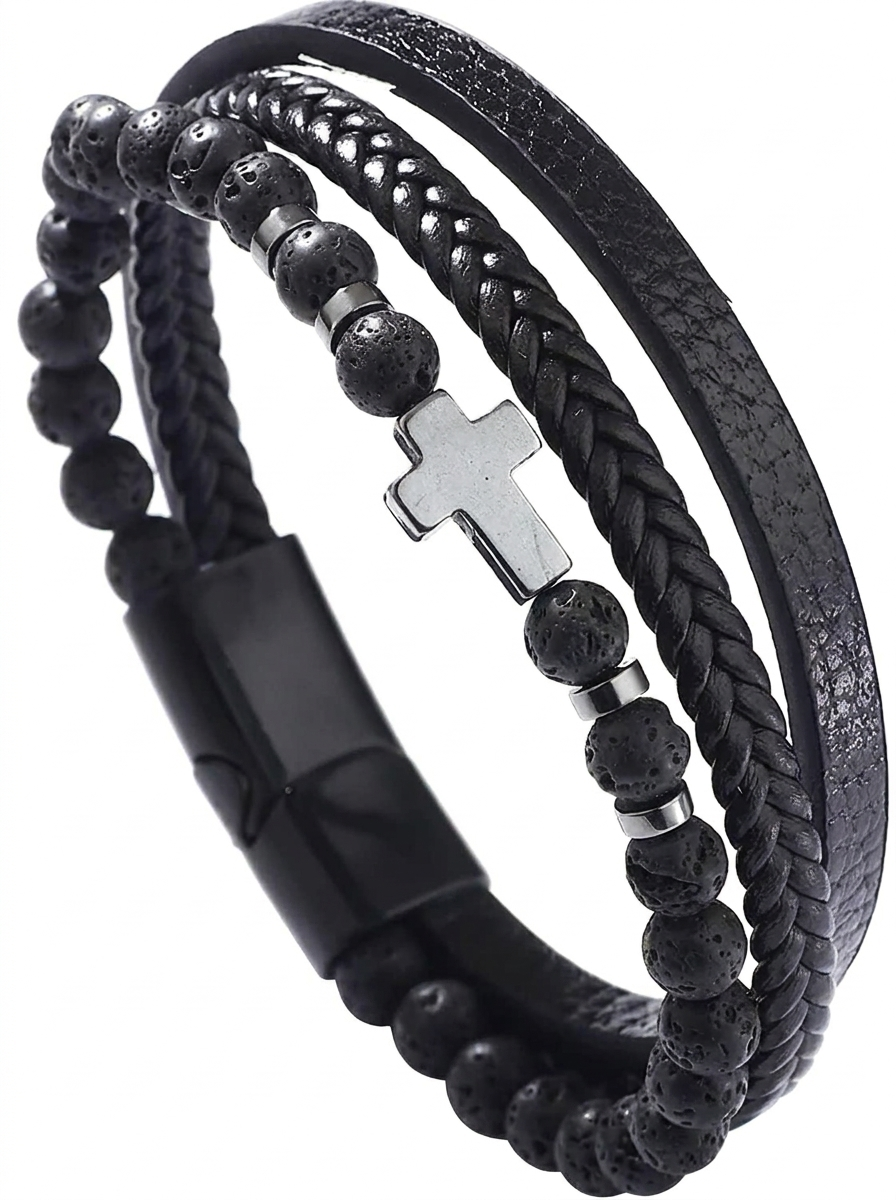 Woven Stone Bracelet