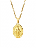Virgin Mary Necklace
