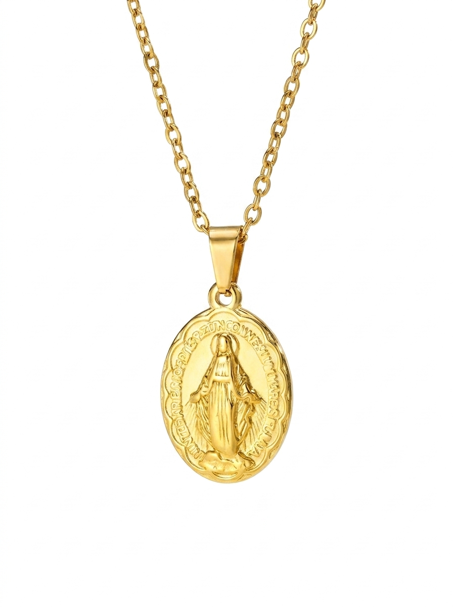 Virgin Mary Necklace