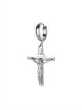 Jesus Cross Paired Earrings