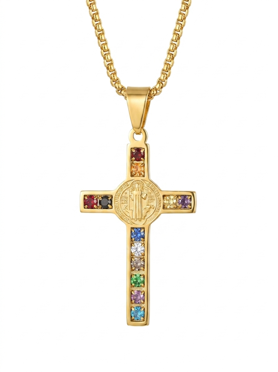 St. Benedict Cross Necklace