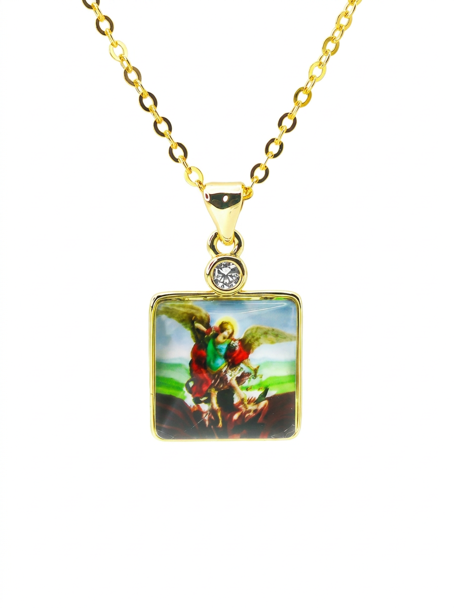 Archangel St. Michael Medal Necklace
