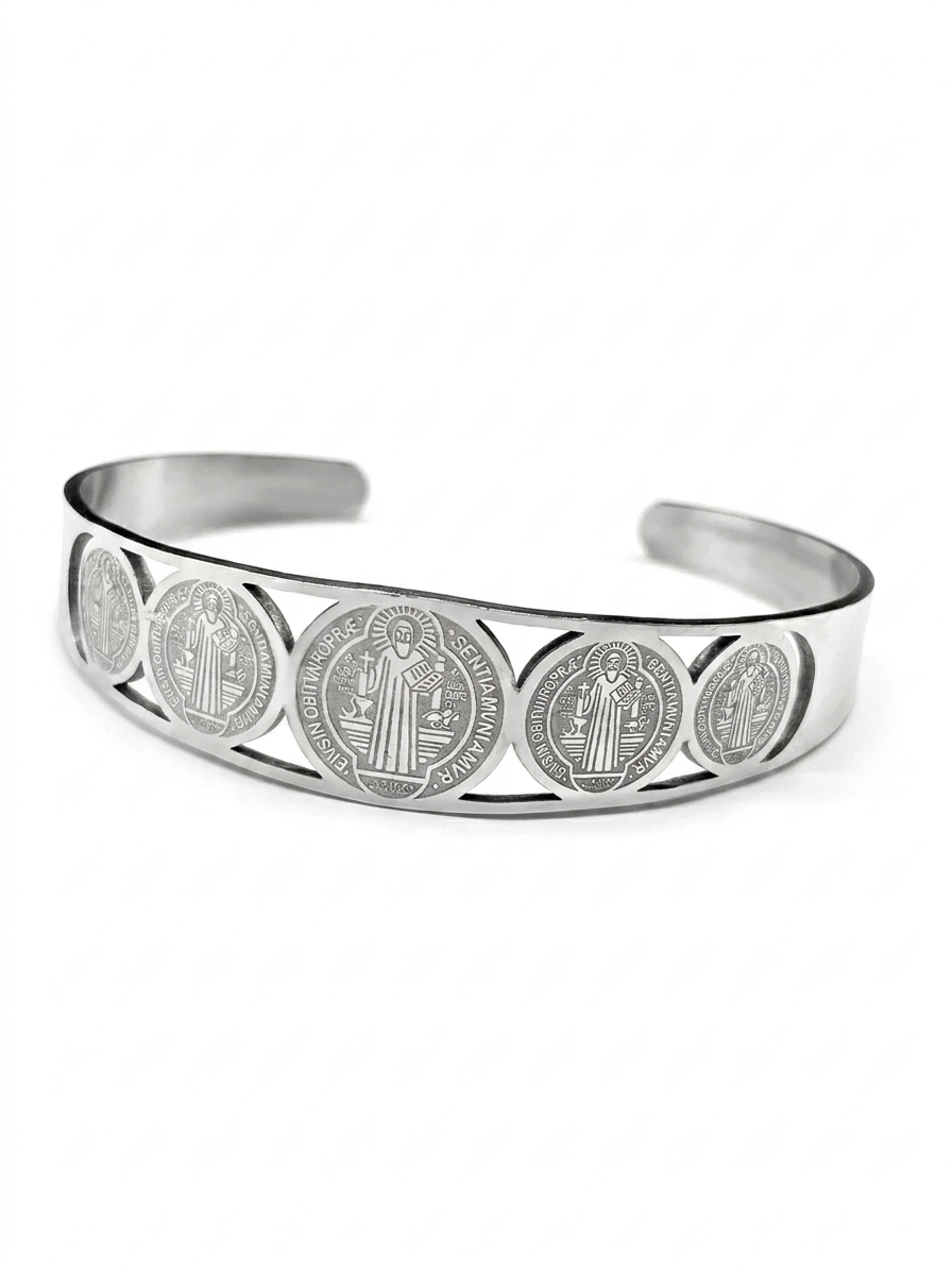 Saint Benedict Adjustable Bracelet