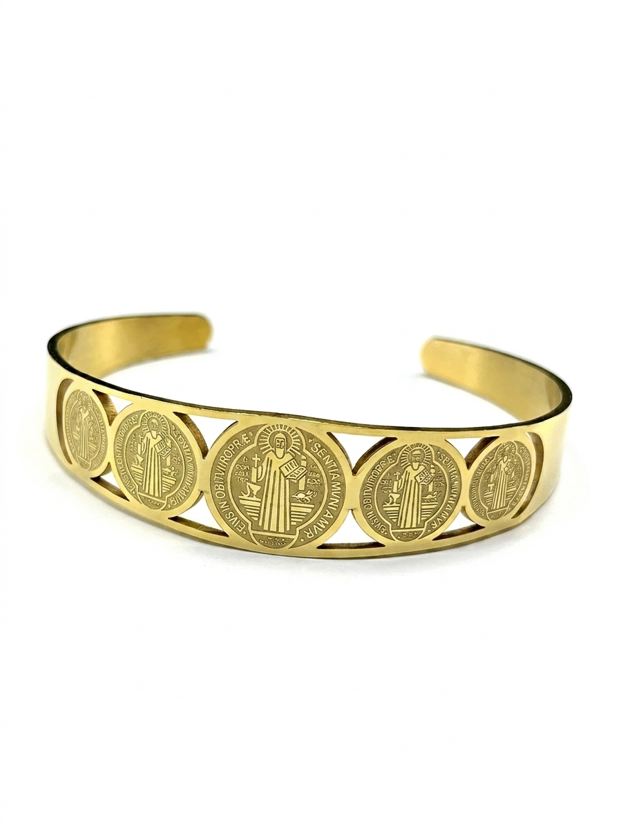 Saint Benedict Adjustable Bracelet