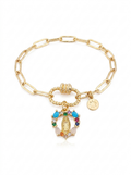 Virgin Mary Crystal Bracelet