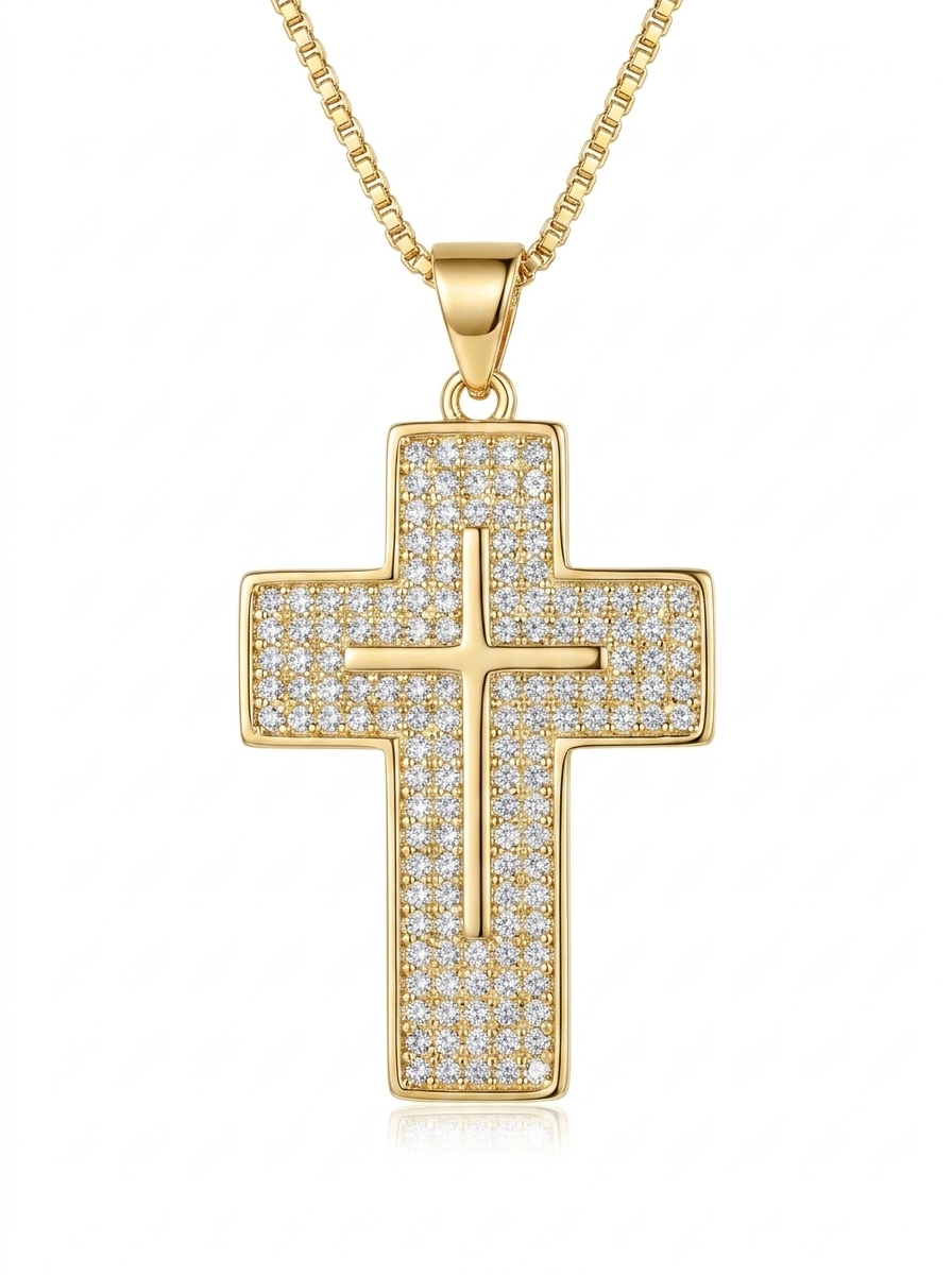 Brilliant Cross Necklace