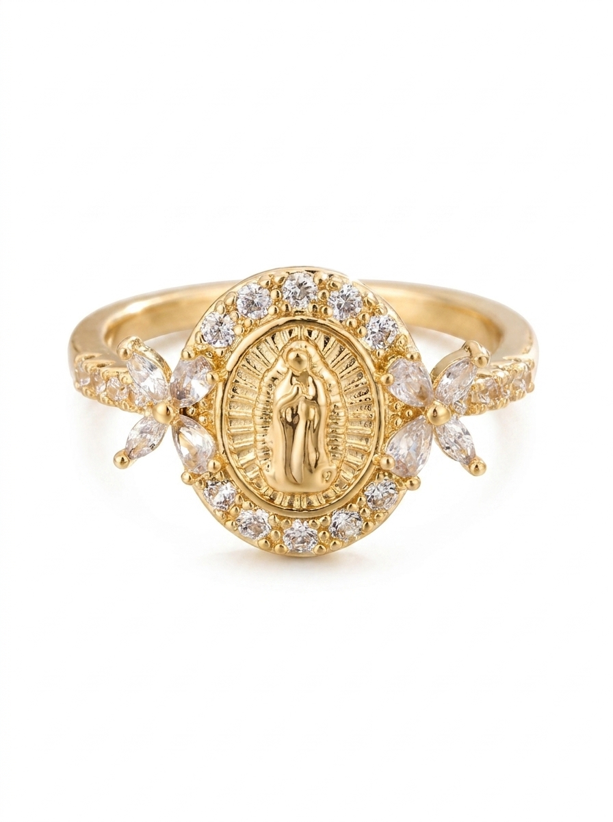 Elegant Virgin Mary Ring