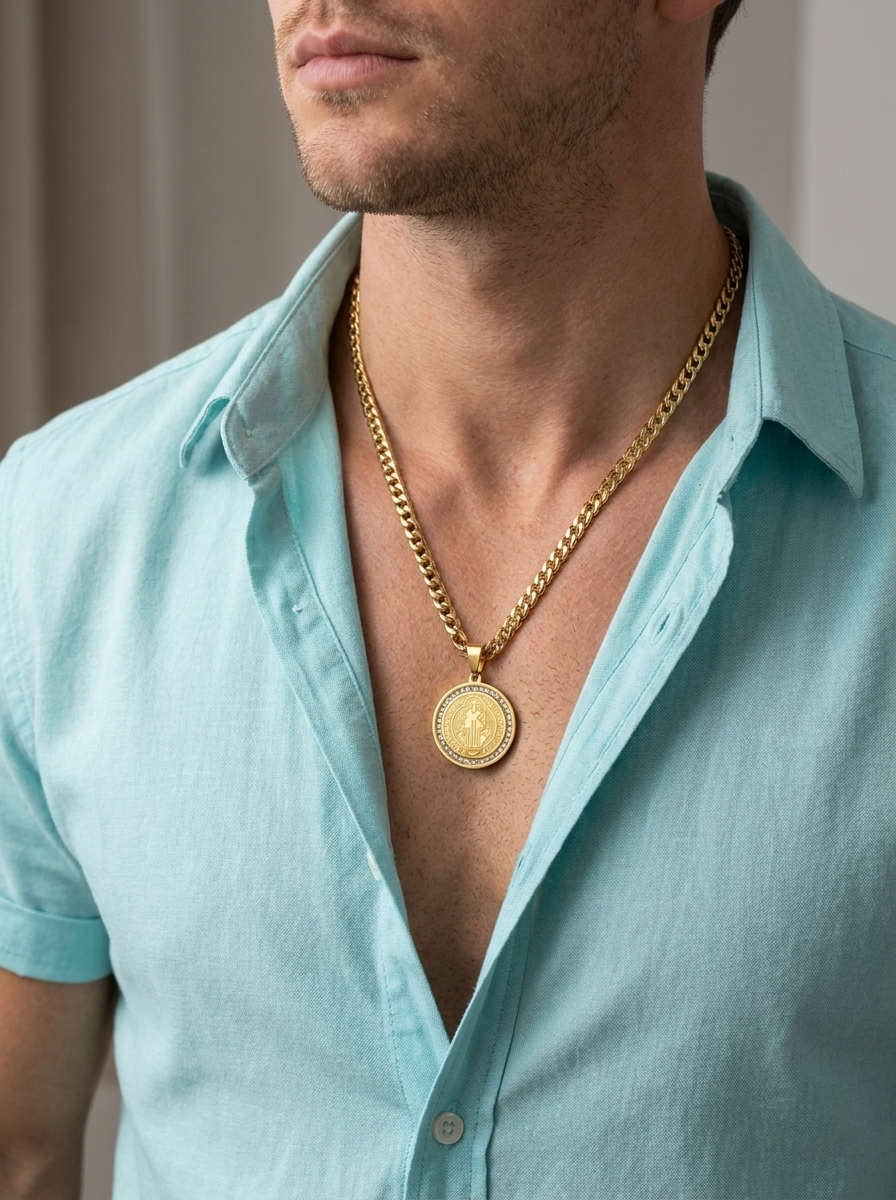 St. Benedict Medal Necklace