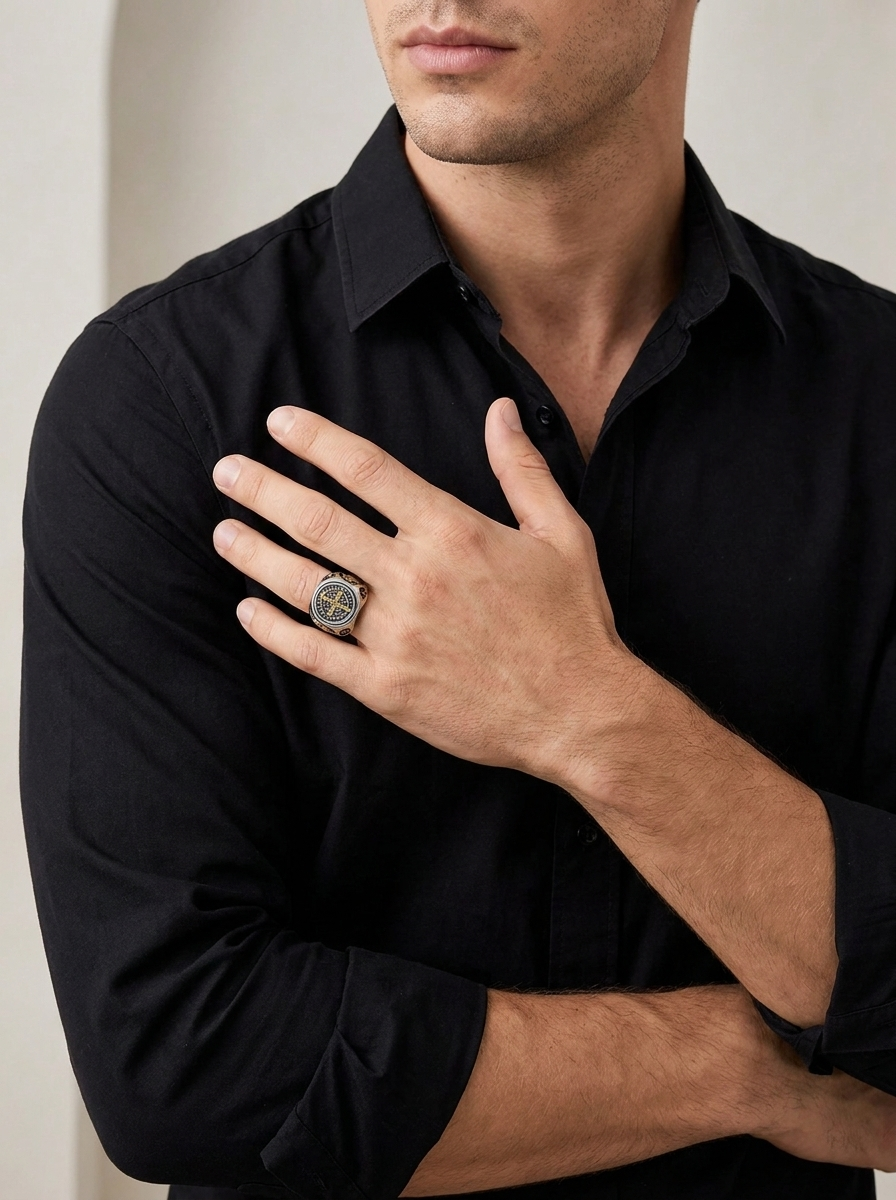 St. Benedict Amulet Ring