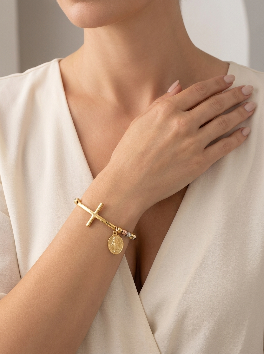 St. Benedict Cross Bracelet