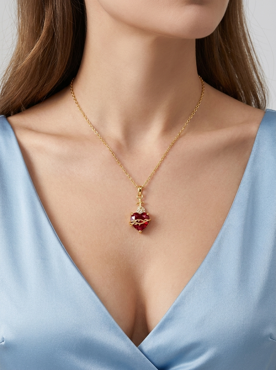 Sacred Heart Necklace