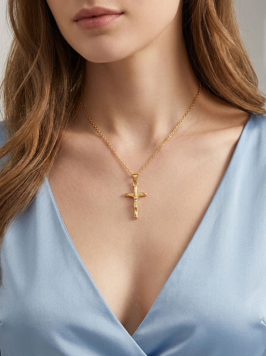 Jesus Cross Necklace