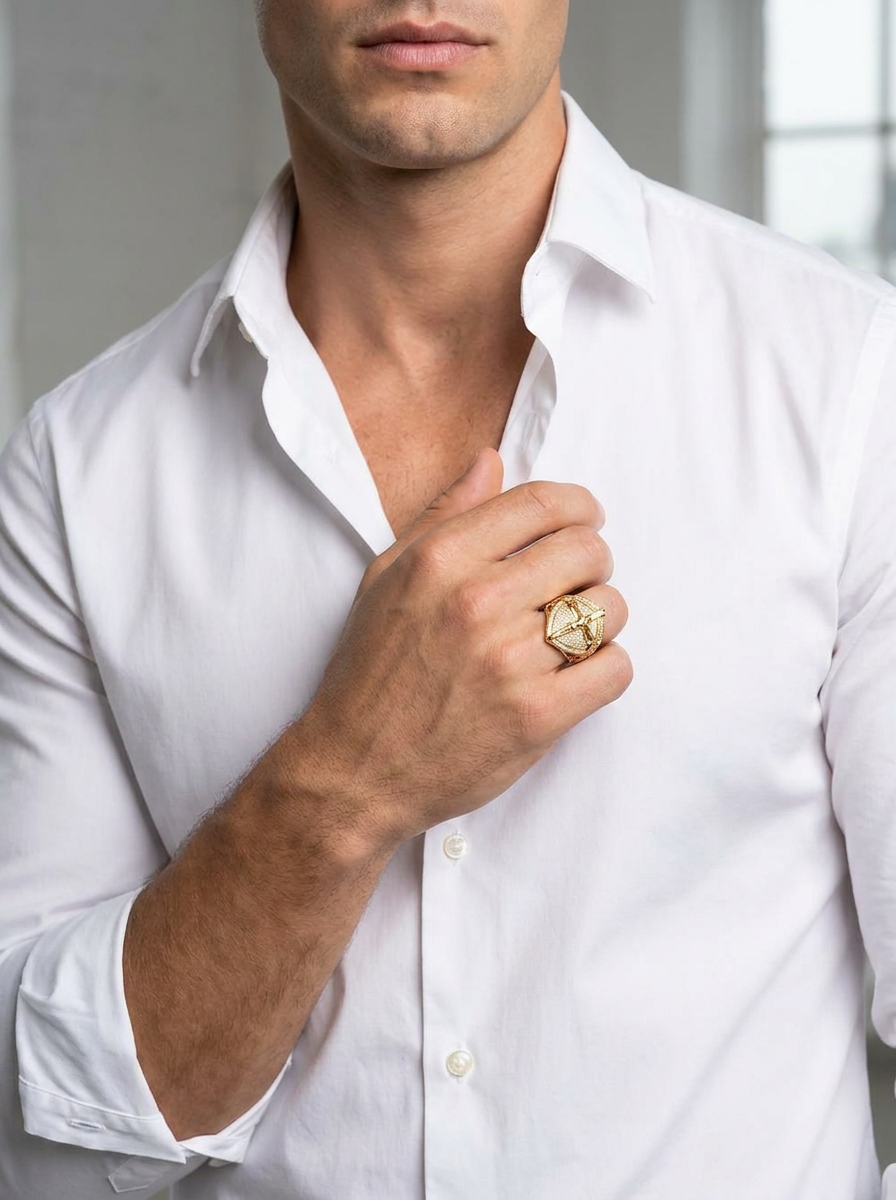 Jesus Shield Ring