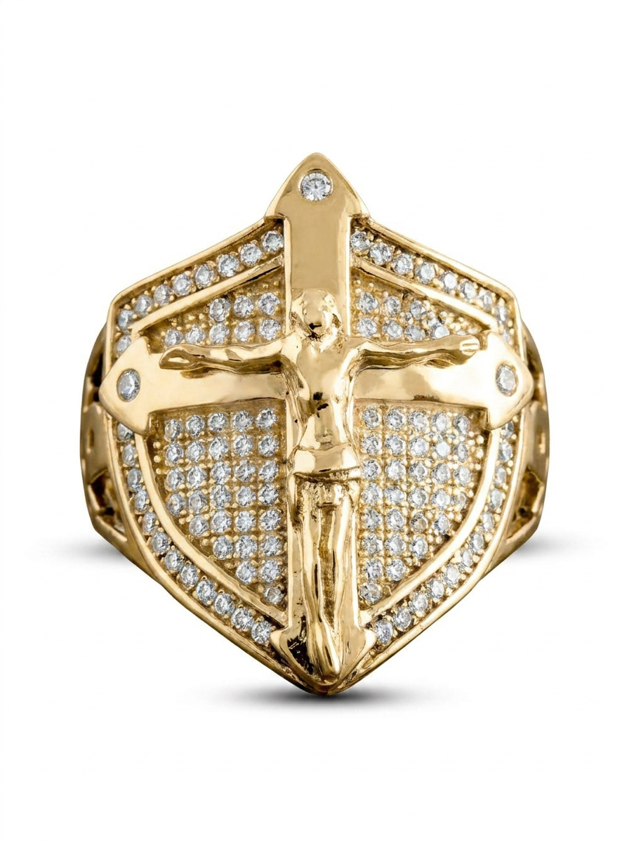 Jesus Shield Ring