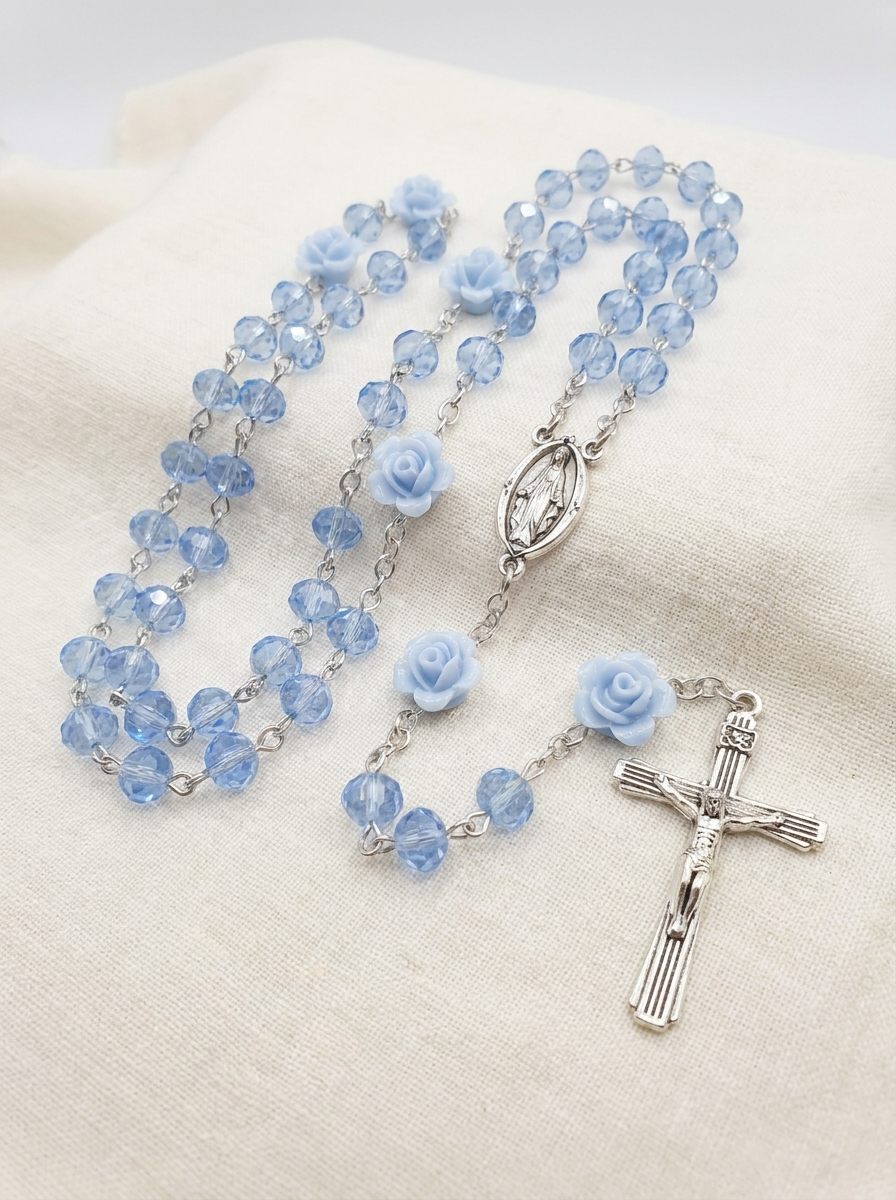 Rose Crystal Rosary