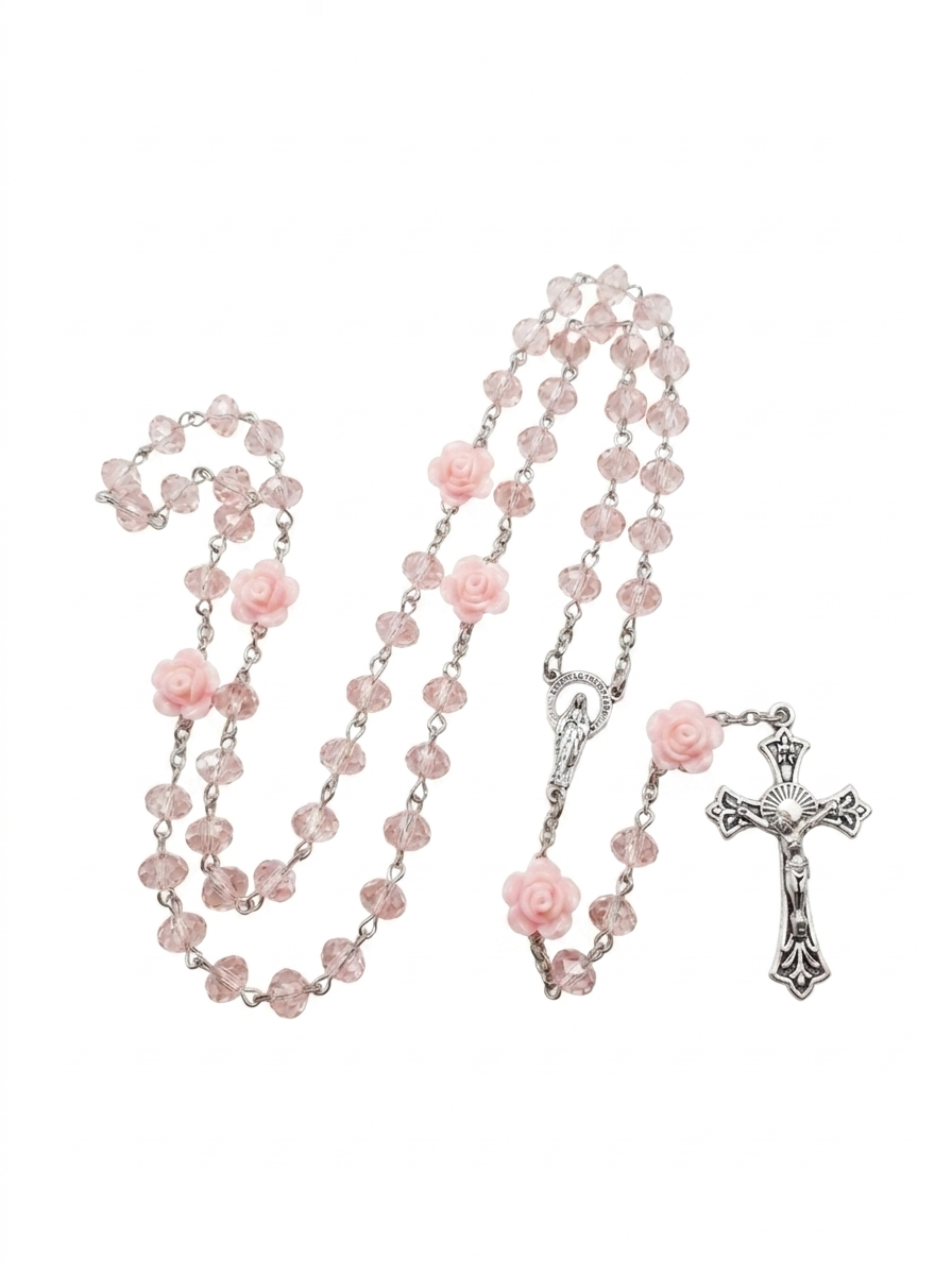 Rose Crystal Rosary