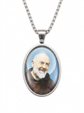 Padre Pio Saint Medal Pendant