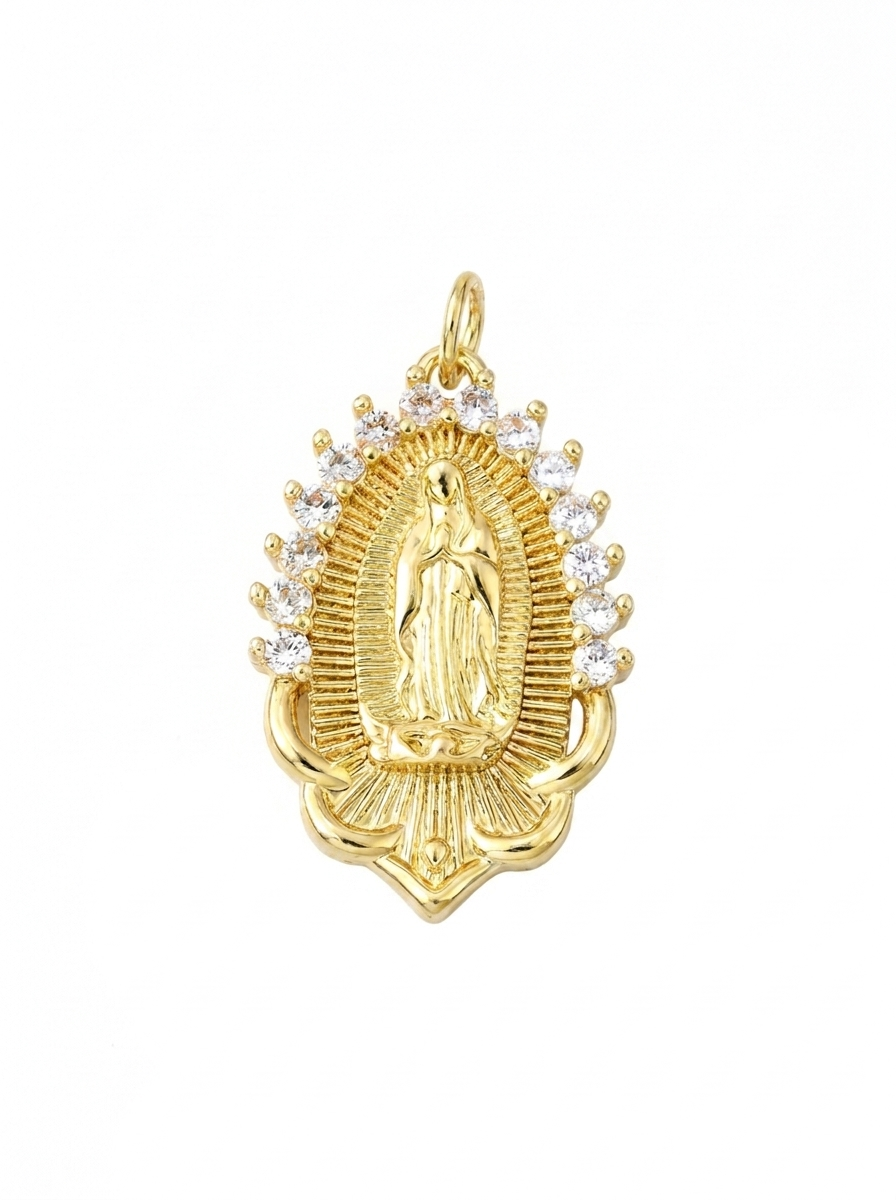 Virgin Mary Rosary Pendant