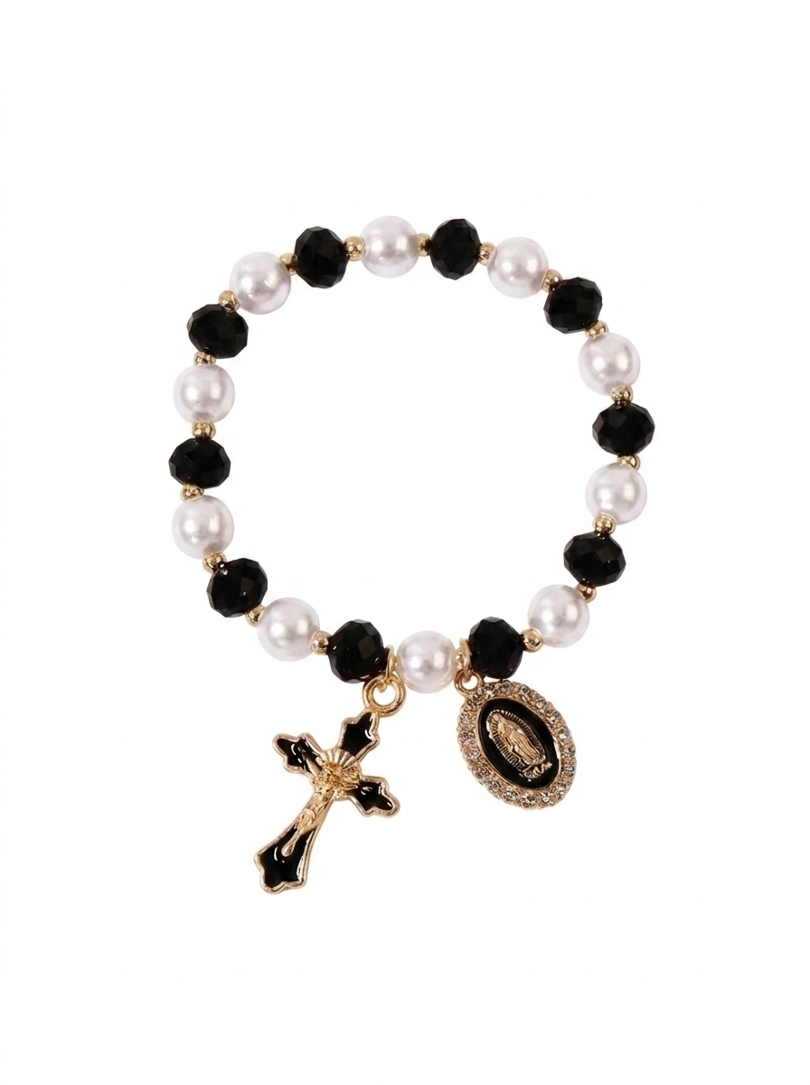 Crystal Pearl Bracelet
