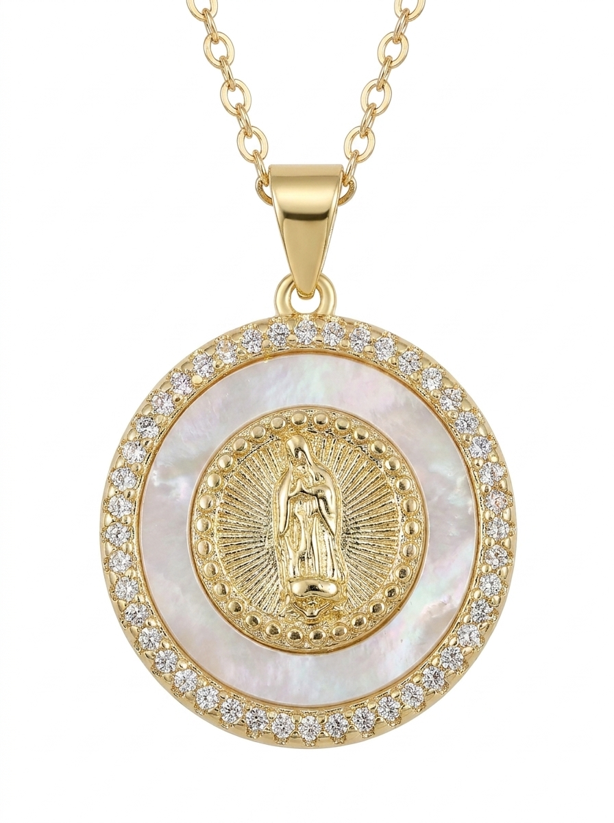 Madonna Shell Necklace