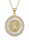Madonna Shell Necklace